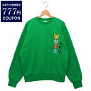 アーペーセー スウェット ポケモン グリーン レディース APC COGVF F27861 KAA