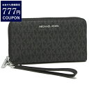 マイケルコース 財布 アウトレット ジェットセットトラベル フォーンウォレット ブラック レディース MICHAEL KORS JET SET TRAVEL BLACK 一粒万倍日