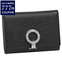 ブルガリ カードケース レディース BVLGARI 30420 BULGARI BULGARI ブラック