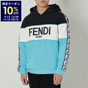 【10%OFFクーポン 4/12 13時～4/19 9時】フェンディ パーカー ホワイト メンズ FENDI FAF661 AN5W F1KRV