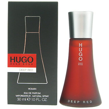 ・ヒューゴボス ヒューゴディープレッド フォーウィメン EDP オードパルファム 30ml HUGO BOSS【楽ギフ_包装】【香水・フレグランス】【レディース】【円高還元】