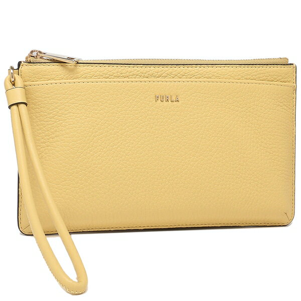 【訳ありアウトレット】フルラ ポーチ バビロン Sサイズ クラッチバッグ イエロー レディース FURLA WE00141 HSF000 MIM00【ラッピング不可商品】