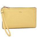 【訳ありアウトレット】フルラ ポーチ バビロン Sサイズ クラッチバッグ イエロー レディース FURLA WE00141 HSF000 MIM00【ラッピング不可商品】