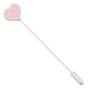 【訳ありアウトレット】エルメス ハットピン アクセサリー ピンク シルバー レディース HERMES H191003G 59 ROSE【ラッピング不可商品】