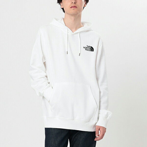 【訳ありアウトレット】パーカー フーディー ボックスNSEプルオーバー 海外モデル ボックスロゴ バックプリント ホワイト メンズ THE NORTH FACE...
