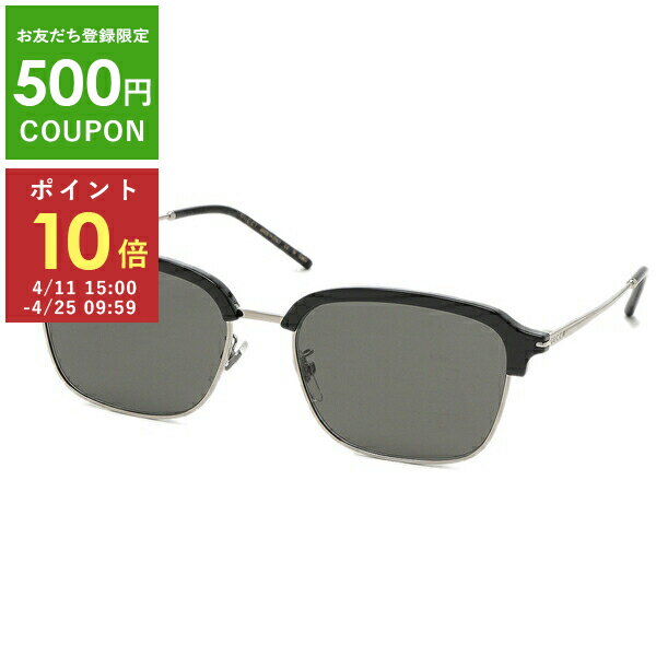 【P10倍 4/11 15時~4/25 10時】グッチ サングラス アイウエア 55サイズ ブラック メンズ GUCCI GG1733SK 001