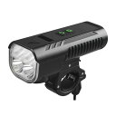 【5の日!!14時間限定全品目クーポン10%OFF】自転車 ライト USB 1400ルーメン 高輝度 自転車ヘッドライト 5800mAh大容量 USB充電式 生活防水 ハイビーム/ロービーム LED残量表示 TYPE-C対応 防振 モバイルバッテリー機能付 取り付け簡単 懐中電灯兼用 地震/停電対策