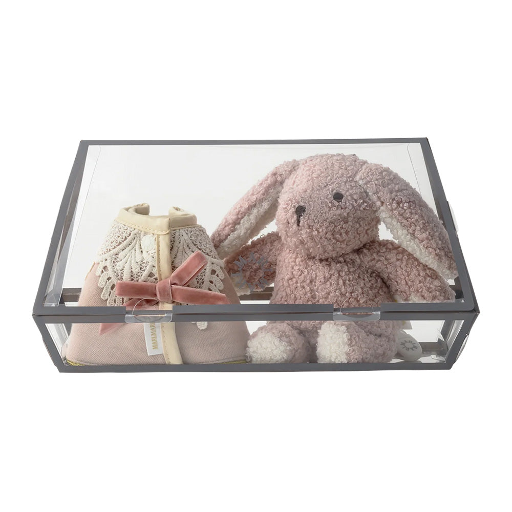 出産祝いBOX うさぎのラトル&スタイ | MARLMARL（マールマール ）