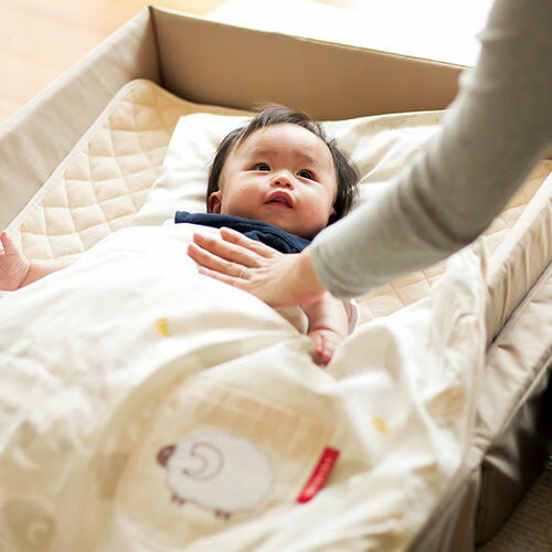 コンパクトベッド farska ファルスカ コンパクトベッド 赤ちゃん ベビー 新生児 ベ...