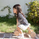ホップル ファーストウッディバイク HOPPL バランスバイク 1歳 木製 おしゃれ かわいい 室内 バイク 子供用 乗用玩具 キッズバイク 四輪車 天然木 木...
