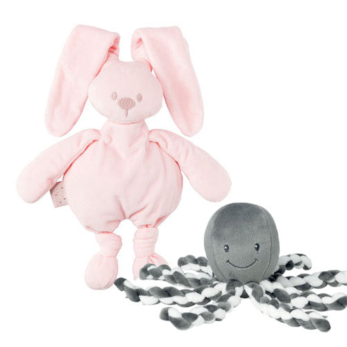 Nattou ナチュー Lapidou ラピドウ ぬいぐるみ ソフトトイ うさぎ オクトパス タコ 赤ちゃん ベビー キッズ くったり ふわふわ ポリエステル100% 洗える 洗濯機対応 出産祝い ベビーギフト 誕生日プレゼント プチギフトの商品画像 2