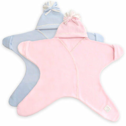 タッペンスアンドクランブル 星型アフガンスターラップ Tuppence and Crumble Tuppence & Crumble スターラップ 0-4M（新生児〜4ヶ月頃） ベビー キッズ おくるみ ブランケット アフガン フリース誕生日祝い ギフト プレゼント 出産祝い 正規品 2