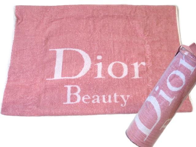 DIOR ディオール ビーチタオル バスタオル ブランケット ピンク ビューティ 10147100