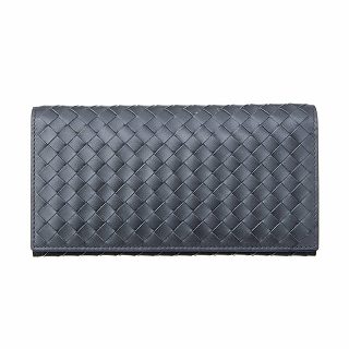 ボッテガヴェネタ BOTTEGA VENETA 156819 V4651 2015 ARDOISE 折長財布【c】【新品・未使用・正規品】