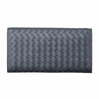 ボッテガヴェネタ BOTTEGA VENETA 156819 V4651 2015 ARDOISE 折長財布【c】【新品・未使用・正規品】