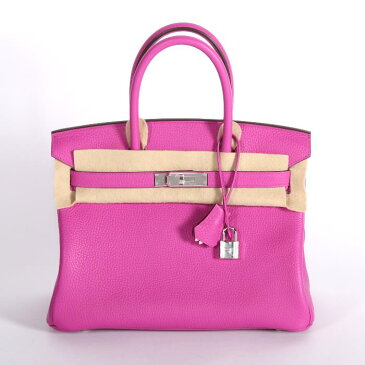 HERMES エルメス バーキン 30cm クレCRAIE（アイボリーベージュ系）/ マグノリア MAGNOLIA（ダークピンク系） トリヨンクレマンス バッグ Sac Birkin 30 Tauril Lon Clemence【新品・未使用・正規品】売れ筋