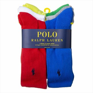 【エントリーポイント5倍】ポロ　ラルフローレン　POLO RALPH LAUREN　821320PK 991　ソックス 【単品1足】　靴下【c】【新品・未使用・正規品】