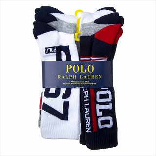 【エントリーポイント5倍】【単品1足】ポロ　ラルフローレン　POLO RALPH LAUREN　821321PK 150　ソックス 靴下【c】【新品・未使用・正規品】