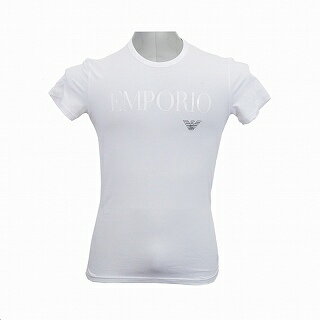 エンポリオアルマーニ EMPORIO ARMANI 111035 CC716 00010 LOUNGEWEAR T-SHIRT 　半袖Tシャツ　ホワイト【c】【新品・未使用・正規品】