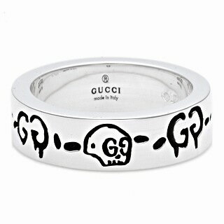 グッチ 指輪 グッチ GUCCI 477339-J8400-0701 14号 グッチゴースト エングレービング リング 指輪 シルバー 日本サイズ13号 メンズ レディース ユニセックス アクセサリー GUCCI GHOST【r】【新品・未使用・正規品】