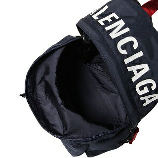 バレンシアガ　BALENCIAGA　565798 H851N 4370　バックパック　リュック　ネイビーレッド【c】【新品/未使用/正規品】