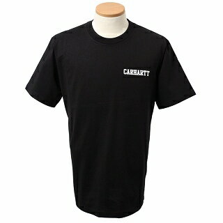 カーハート Carhartt I024806 8990 Tシャツ ブラック/ホワイトロゴ 半袖カットソー【c】【新品/未使用/正規品】