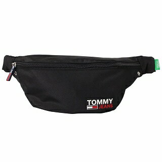 トミー ヒルフィガー トミーヒルフィガー　TOMMY HILFIGER　AM0AM07501BDS　ボディバッグ　ブラック　ウエストポーチサコッシュ斜め掛け【c】【新品/未使用/正規品】