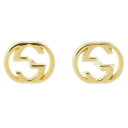 グッチ GUCCI 662111-J8500-8000 インターロッキングG スタッド ピアス 18KYG イエローゴールド レディース アクセサリー INTERLOCKING G【r】【新品/未使用/正規品】