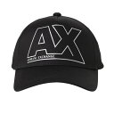 アルマーニ エクスチェンジ ARMANI EXCHANGE 954202 1A101 00020 AX A/X キャップ 帽子 ブラック 【c】【新品/未使用/正規品】