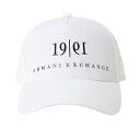 アルマーニ エクスチェンジ ARMANI EXCHANGE 954202 1A104 00010　 AX A/X キャップ 帽子 ホワイト 【c】【新品/未使用/正規品】