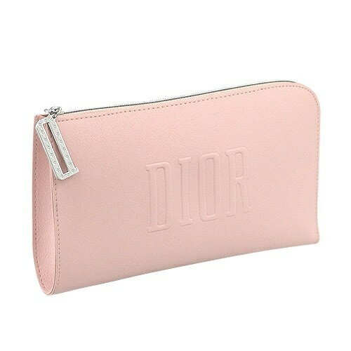 DIOR　ディオール フラット コスメポーチ　ペンケース　化粧　マルチクラッチバッグ　ビューティ　ピンク　dior-poach-pink-flat　 L ファスナー