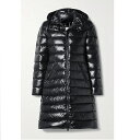 モンクレール MONCLER モンクレール　ロングダウンコート　MOKA　モカ　ブラック　1C51300 68950 999　ラッカーナイロン　シャイニー　アウター　ブルゾン　ダウンジャケット　レディース　【新品・未使用・正規品】売れ筋