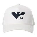 エンポリオアルマーニ　EMPORIO ARMANI　627875 2R560 41610　BASEBALL HATホワイト　キャップ帽子【c】【新品・未使用・正規品】