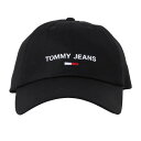 トミーヒルフィガー TOMMY HILFIGER AM0AM08492BDS キャップ　ブラック帽子【c】【新品/未使用/正規品】
