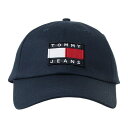 トミーヒルフィガー TOMMY HILFIGER AW0AW11669C87 キャップ　ネイビー帽子【c】【新品/未使用/正規品】