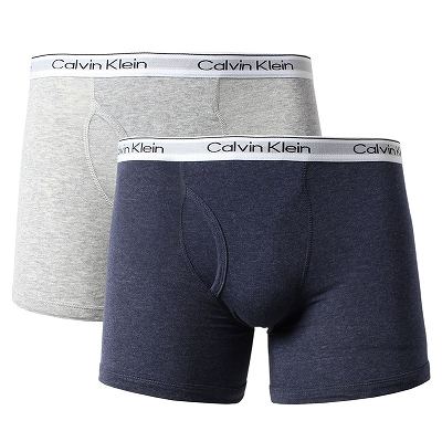 カルバン・クライン 【2枚セット】カルバンクライン　Calvin Klein　RHH5131　ボクサーパンツ　Boxer Brief 2PCS PACKネイビー　グレー　BOYs　メンズ【c】【サイズ交換対象外】【新品・未使用・正規品】