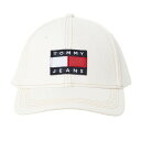 トミーヒルフィガー　TOMMY HILFIGER　AM0AM09585YBH　CAPキャップ　帽子　ホワイト【c】【新品/未使用/正規品】