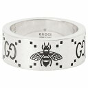 グッチ GUCCI 728304 J8400 0728 グッチ GGシグネチャー&ビー ハチモチーフ エングレービング ワイド リング 指輪 シルバー メンズ レディース ユニセックス アクセサリー 売れ筋(4)