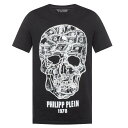 yԌzPHILIPP PLEIN tBbv vC  TVc MTK3205 ubN h rbO XJ Skull S`F[ }[N EhlbN Jbg\[ gbvX YyViEgpEKiz