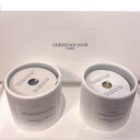 ディオール キャンドル Dior　　ディオール　限定　アロマキャンドル2個セット　dior-candle　トワレ香水パフューム化粧品 コスメ メイク【新品/未使用/正規品】