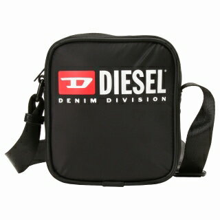 ディーゼル ショルダーバッグ メンズ ディーゼル DIESEL X09553 P5480 T8013 ロゴプリント クロスボディ ショルダーバッグ ブラック メンズ RINKE CROSSBODY【r】【新品/未使用/正規品】