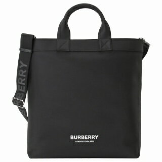 ショルダーバッグ バーバリー BURBERRY 8063497 A1189 ロゴプリント アーティ トートバッグ 2WAY ショルダーバッグ ブラック メンズ ユニセックス ML ARTIE PN9【r】【新品/未使用/正規品】