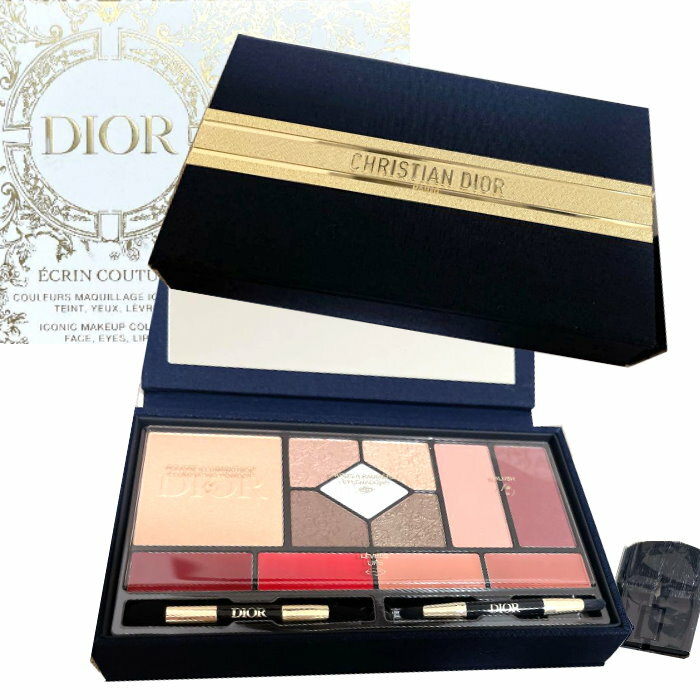 ディオール アイシャドウ DIOR　ディオール エクラン クチュール　マルチユース パレット 限定　ホリデー　 リップ　チーク　アイシャドー　ミラー鏡　dior-gift-y4001130　2023コスメ ギフト セット コフレ　【新品/未使用/正規品】【売れ筋】