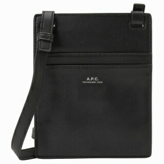 アーペーセー ショルダーバッグ メンズ アーペーセー A.P.C. PUAAT H61717 LZZ BLACK APC ニノ ショルダーバッグ クロスボディ ブラック メンズ レディース ユニセックス NECK POUCH NINO CROSSBODY【r】【新品/未使用/正規品】