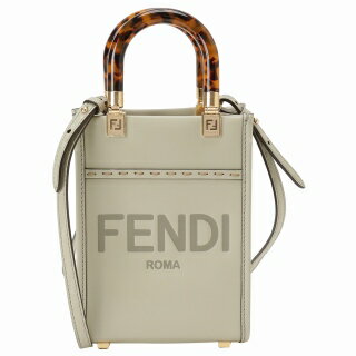 フェンディ FENDI 8BS051 ABVL F1K3B フェンディローマ ミニ サンシャイン ショッパー 2WAY ショルダー・ハンドバッグ グリーン系 レディース FENDI ROMA MINI SUNSHINE SHOPPER【r】【新品/未使用/正規品】