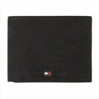 トミーヒルフィガー TOMMY HILFIGER AM0AM00659002 二つ折り財布 ブラック【c】 トミーヒルフィガー TOMMY HILFIGER AM0AM00659002 二つ折り財布 ブラック【c】