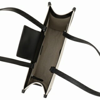 【エントリーpt5倍】ジミーチュウ JIMMY CHOO N/S TOTE/M CZM NATURAL/BLACK/SILVER キャンバス ミディアム N/S トートバッグ ナチュラル/ブラック レディース NS TOTE BAG M 売れ筋