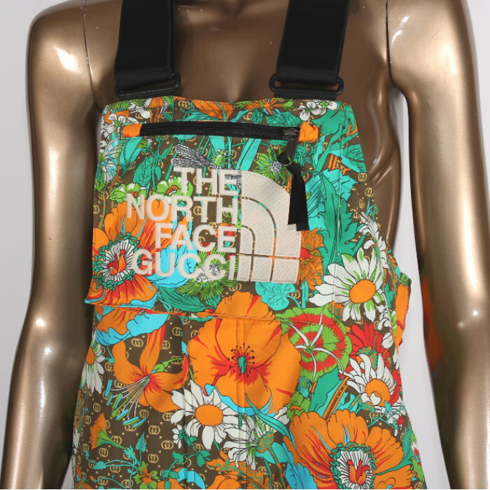 CUOREのGUCCI　グッチ　THE NORTH FACE ノースフェイス　コラボ　限定　オールインワン　670891　ZAHTE　3424　オーバーオール　ジャンプスーツ　パンツ　つなぎ　GGキャンバス　WG　ユニセックス　レディース　メンズ｜アングル3