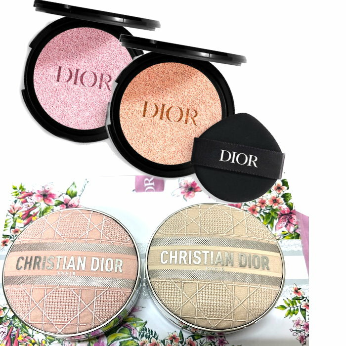 【リフィル】DIOR　ディオールスキン フォーエヴァー トーンアップ グロウ クッション　SPF 45/PA++　プライマー　ライラック　アプリコット　dior-forever-r-up　コンパクト　ビューティ　化粧品 コスメ メイク【新品/未使用/正規品】のサムネイル