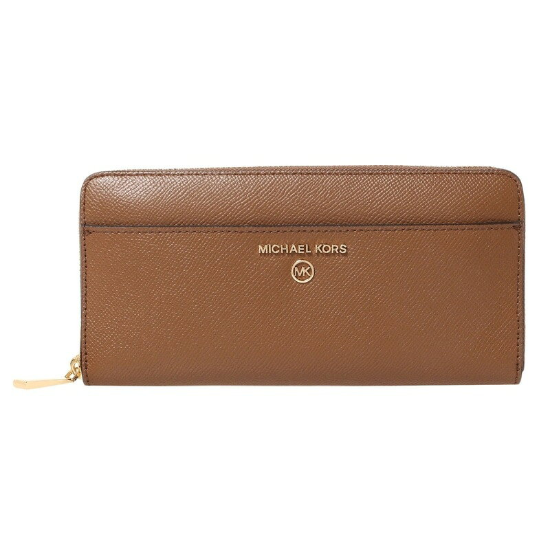 Rakuten - マイケルコース MICHAEL KORS 34H1GT9E8L 230 ラウンドファスナー長財布 レディース ウォレット LUGGAGEブラウン系【】